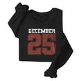 thumbnail image 4 of YueHuiYing Women Long Sleeve Sweatshirts Oversized Crewneck Pullover Casual Knit Graphic Tops Sweater, 4 of 6