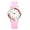 C, variant on Silicone Pulse Calculation Watch - Round 24H Quartz Analog Dial Wristwatch Casual Stylish Watches for Women