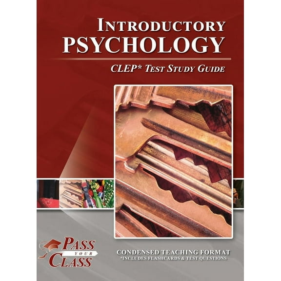 Introductory Psychology CLEP Test Study Guide, (Hardcover)
