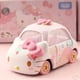thumbnail image 4 of Mini coche de aleación de edición limitada de Hello Kitty de Sanrio, juguete de regalo para niña, adornos para coche, regalos de corazón para niña, 4 of 5