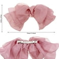 thumbnail image 2 of Dalrosia 3PCS Chiffon Big Bow Hair Clip,Big Bowknot Hairpin French Hair Clips Hair Barrette Clips Soft Mesh Fabric Hair Bows for Girls Women, 2 of 5