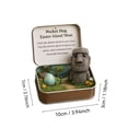 thumbnail image 2 of 3.94 Inch Easter Pocket Hug Gift Box, Mini Plush Hug in a Box with Message Card, Cute Easter Basket Stuffer, Thoughtful Easter Gifts, 2 of 5