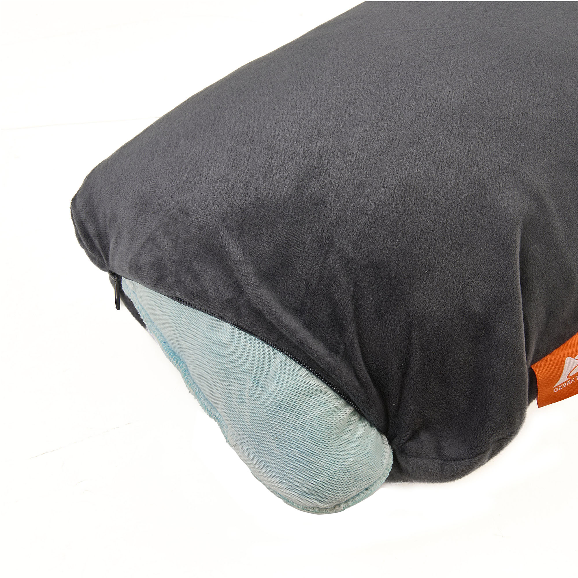 Ozark Trail Dark Grey Memory Foam Camping Pillow for Adults