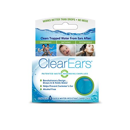Clearears CLEAREARS WATER ABSRB EARPLUGS Size: 5 PR | Walmart Canada