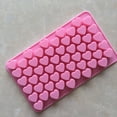 thumbnail image 2 of Mini molde de silicona para pastel con forma de corazón de 55 pulgadas, diseño moderno y lindo, con molde vertical de cera y corazón, 2 of 4