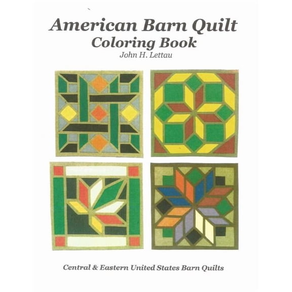 American Barn Quilt Coloring Book