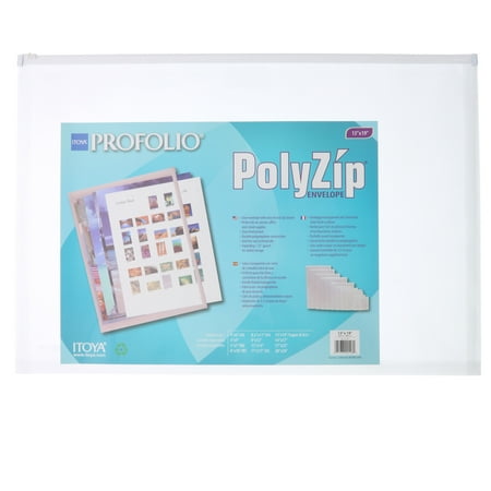 UPC: 0075633901260 | Itoya Art ProFolio PolyZip Envelope  13  x 19