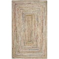 thumbnail image 2 of Aizza Trends Handmade Hand Braided Natural Jute and Cotton Floor Area Rug | Floor Carpet Rug | Floor Mat | Home Decore Rug, 2 of 5