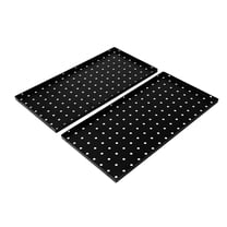 Hyper Tough 16-inch Pegboard Set, Wall Mounted Tool Organizer