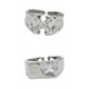 thumbnail image 1 of 2Pcs Creative Punk Adjustable Opening Rings Jewelry for Women/Men Decor Sunnimix Anillos de apertura, 1 of 9