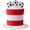 England, variant on USA Flag Pattern Top Hat Uncle Sam Hat Independence Day Headwear for Festival Carnival Halloween Fancy Dress Accessory
