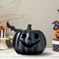 thumbnail image 6 of Halloween Jack O’ Lantern Pumpkins Black, 6 of 7
