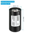 thumbnail image 2 of Uxcell Motor Start Capacitor 720-864uF/Mfd 125V 50/60Hz CD60 Run Capacitor 2 Pack, 2 of 5