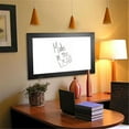 thumbnail image 1 of Rayne Mirrors W3548.5-72.5 American Made Black Satin Wide Whiteboard, 54 x 78 in., 1 of 5