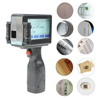 Printer Jet, Portable Handheld Inkjet Printer, Mini Label Coding