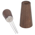 thumbnail image 4 of Coffee Powder Stirring Tool, Comfortable Needle Distributor Ergonomic Design Black Rosewood With Wooden Handle For Cafe, 4 of 8
