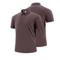 thumbnail image 4 of YABCSAZ Men's Henley Shirts Breathable Dry Quikly T-Shirts Short Sleeve Shirts Summer Flex Relaxed Men's Summer Casual Shirts, Regular Fit Tops Athletic Shirts for Hiking Fishing Jogging, 4 of 9