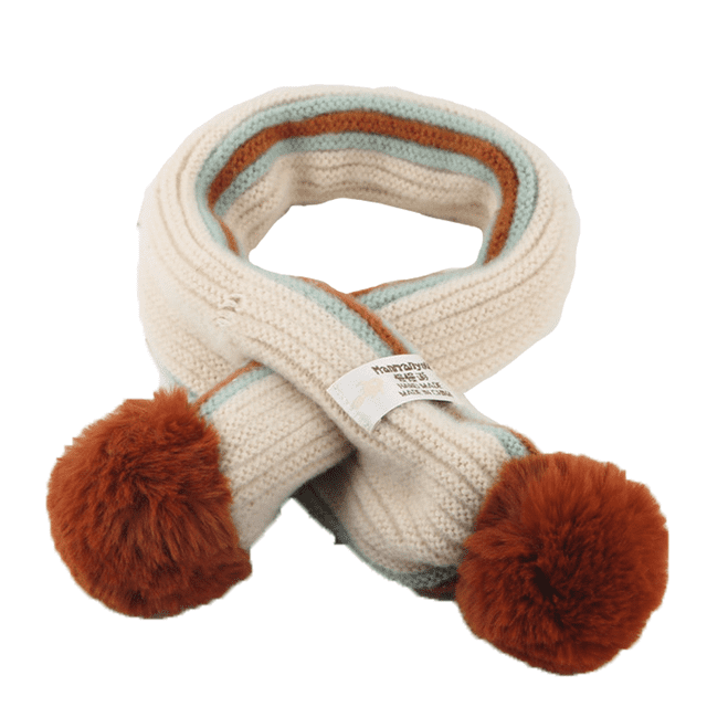 Foulard pour Enfants Garçons Filles Hiver Chaude Foulards Cache-Cou