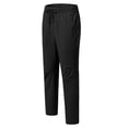 thumbnail image 2 of SAWOBUUN Men's Quick Dry Athletic Pants Cool Breathable Lightweight Tapered Leg Trousers Running Hiking Travel Trousers, 2 of 9
