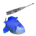 thumbnail image 5 of Soidarity Lote de 15 unidades de señuelos blandos de gusano de silicona para pesca, señuelos artificiales de pesca de 38mm, cebos artificiales Pescar 9 # Soidarity DJ0680-09, 5 of 5
