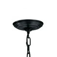 thumbnail image 2 of 42591BK Kichler Lighting Larkin - 8 light Foyer Chandelier - with Traditional inspirations - 47.75 inches tall by 24 inches wide-Black Finish, 2 of 6