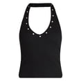 thumbnail image 5 of No Boundaries Grommet Halter Top, Women's XXS-XXL, 5 of 5