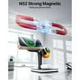 thumbnail image 3 of Wireless Charging Stat for Magsafe Charger,Charging Stat for Multiple Devices,Wireless Charger for iPhone 17 Air 16 15 14 13 12,Apple Watch,AirPods with LED(Black), 3 of 5