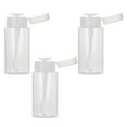 thumbnail image 1 of WEUVEB 3Pcs Plastic Pump Bottle for Makeup Remover Portable Travel Bottles with Transparent Design, 1 of 7