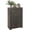 Brown, variant on NeoNiches Farmhouse Barn Door Accent Cabinet with Double Doors White | Kitchen Sideboard Storage Cabinet, Drawer, Adjustable Shelf, for Living Room