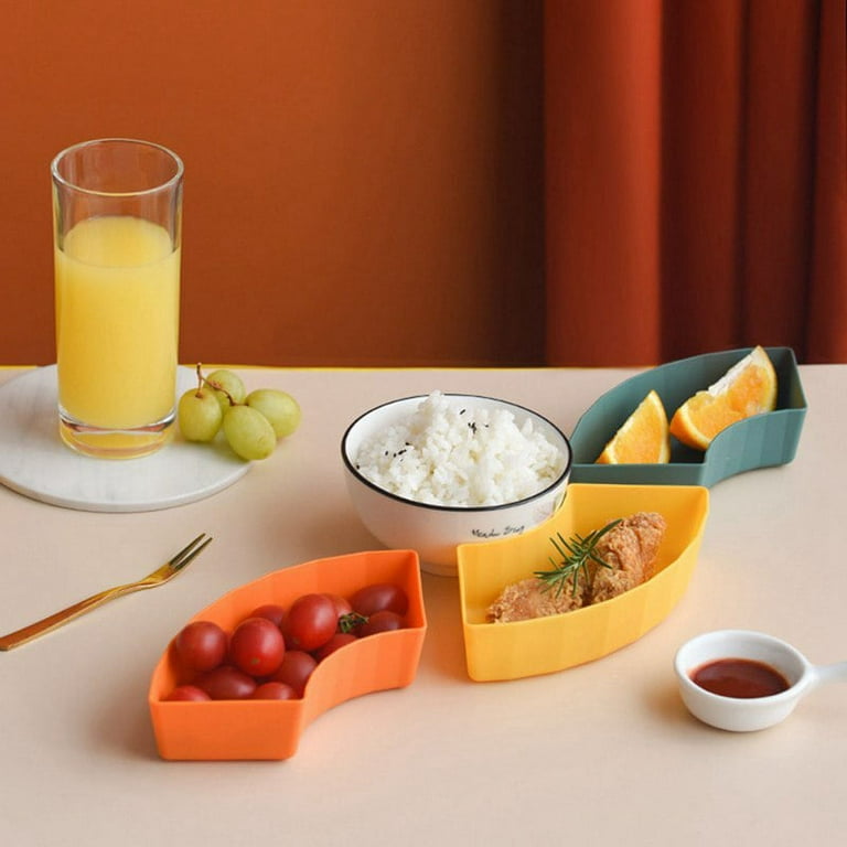 Wheat Straw Deep Dinner Plates, Unbreakable Sturdy Plastic Dinner Plates,  Microwave and Dishwasher Safe Reusable Plate for Fruit Snack Dinner Plates