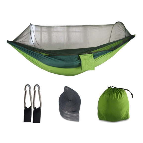 ZHANGLU Portable Camping Hammock with Mosquito Net 98.43in*47.24in