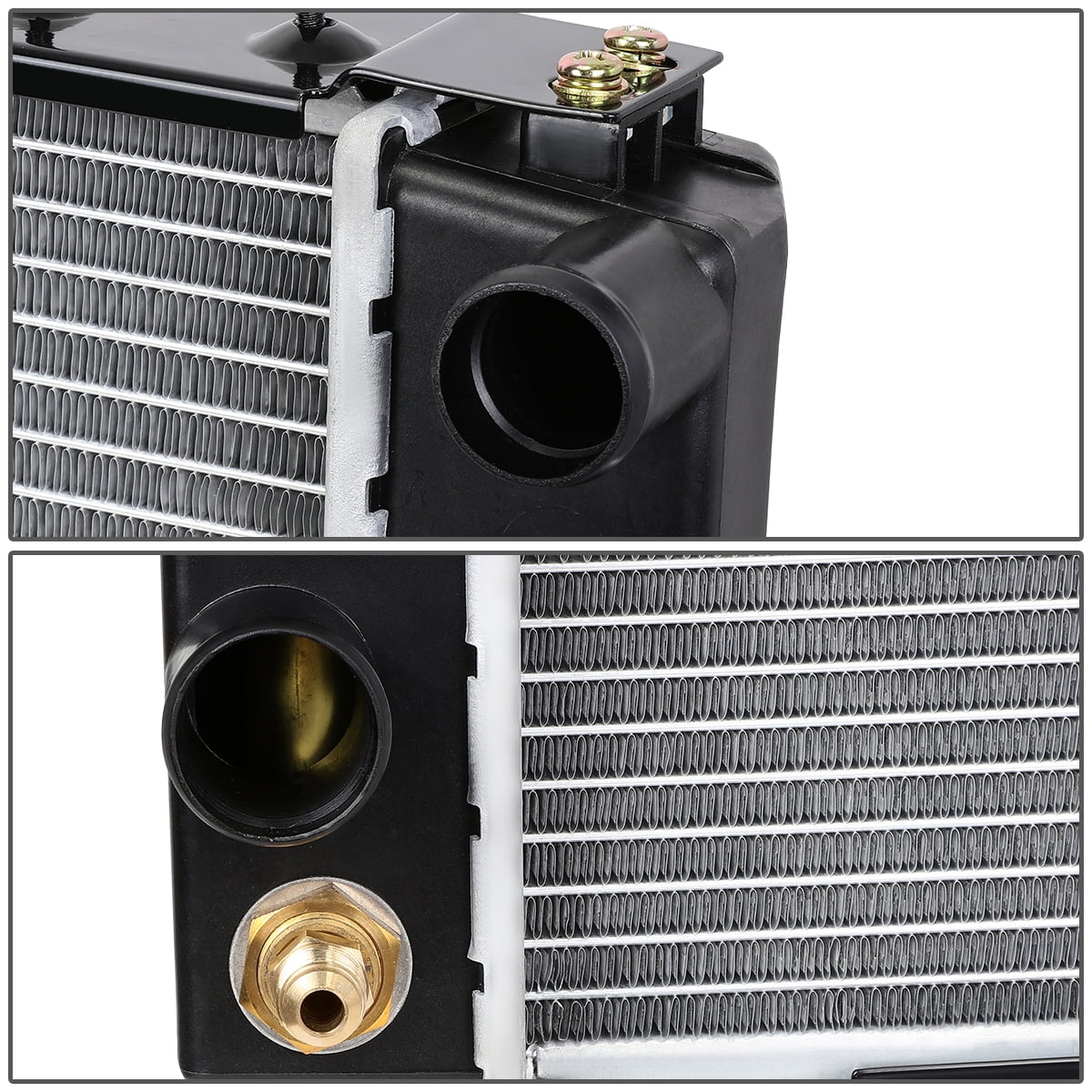 DNA Motoring For 91-01 Jeep Cherokee Comanche AT OE Replacement Aluminum Radiator DPI 1193