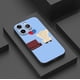 thumbnail image 3 of Mantenga su iPhone a salvo de golpes y caídas con esta moderna y flexible funda de goma de TPU con estampado de dibujos animados, 3 of 4