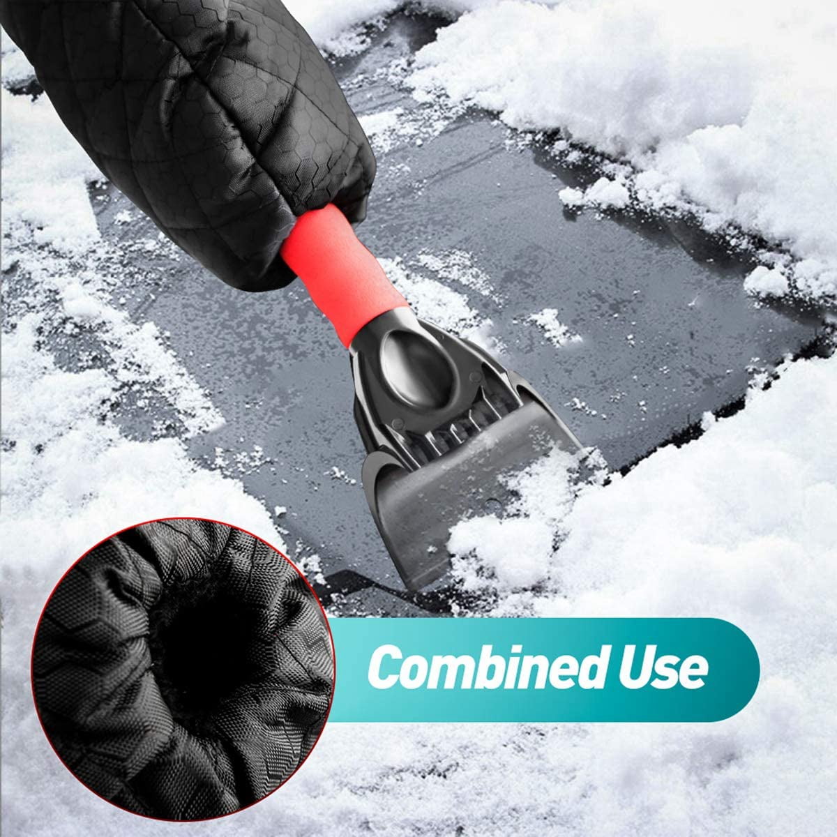 Good Product Online Car Ice Scraper Mittens Windshield Snow Scraper