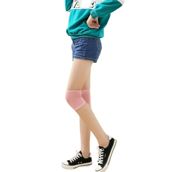 Protector de calentador de rodilla para correr, senderismo, actividades deportivas al aire libre (rosa)