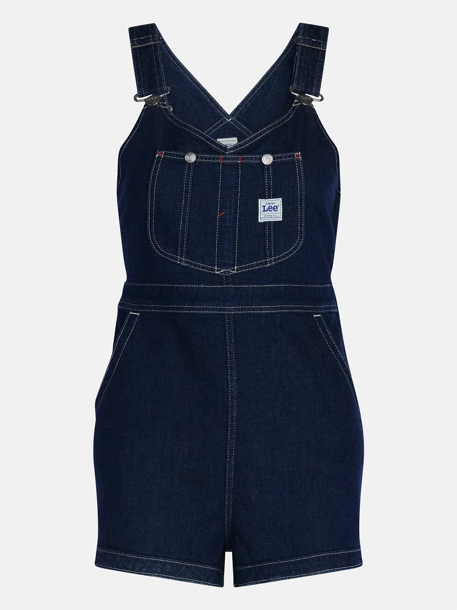 Kacey Lee Women's Fitted Shortalls, Sizes S-XXL