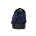 thumbnail image 4 of Mocasines Slip-On Clásicos de Cuero Charol Azul para Hombre Bruno Marc Talla 8, 4 of 6