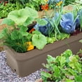 thumbnail image 4 of FCMP 32 Inch Outdoor Long and Deep Self Watering Vegetable Planter, 4 of 9