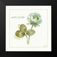 thumbnail image 2 of Audit, Lisa 12x12 Black Modern Framed Museum Art Print Titled - My Greenhouse White Clover, 2 of 5