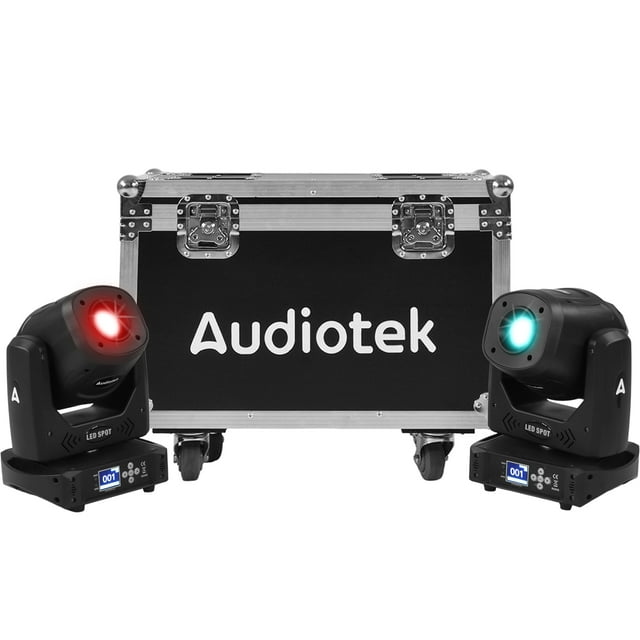 Kit 2 Cabezas Móviles Beam 7r Roboticas 150w + Estuche