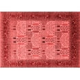 thumbnail image 1 of Ahgly Company Indoor Rectangle Oriental Red Industrial Area Rugs, 6' x 9', 1 of 4