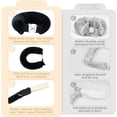 thumbnail image 3 of Jumbo Satin Flexi Rods for Heatless Overnight Curls, Soft No-Heat Hair Styling Tools for All Hair Types, 3pcs Blue, 3 of 6