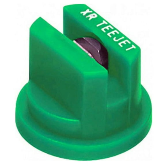 XR110015VS Teejet Nozzle, Extended Range Flat Spray Tip, Green