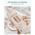 thumbnail image 2 of Estuche organizador de viaje para joyas BAGSMART Roll, plegable, color beige, 2 of 7