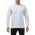 thumbnail image 2 of Pro Club Men's Heavyweight Cotton Long Sleeve Crew Neck T-Shirt, 2 of 2