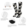 thumbnail image 3 of Balery Daisies Flowers Printed Novelty Socks Men's Women's Crew Socks Sports Socks Knee High Socks Cotton Socks Quirky and Cool Socks, 3 of 9