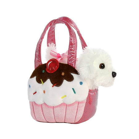 Aurora World Fancy Pals Pet Carrier Sweets Cupcake & Puppy PlushUnique cupcake theme purse with shimmer fabric handles, satin ribbon closure, and embroidered.., By Aurora World (Best Swimmer Of The World)