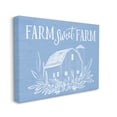 thumbnail image 3 of Stupell Industries Sweet Farm Blue Floral Barn Stencil Welcome Sign,48 x 36, Design by Doodles.Ink., 3 of 7