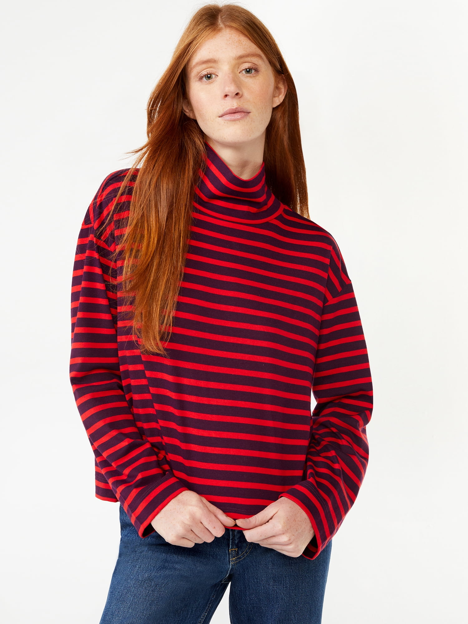 Warm Water Resistant Turtleneck Sweater for Women main image 0