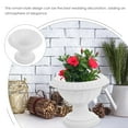 thumbnail image 3 of OULII Vintage White Roman Column Flowerpot Plastic Planter for Home Decoration, 3 of 8